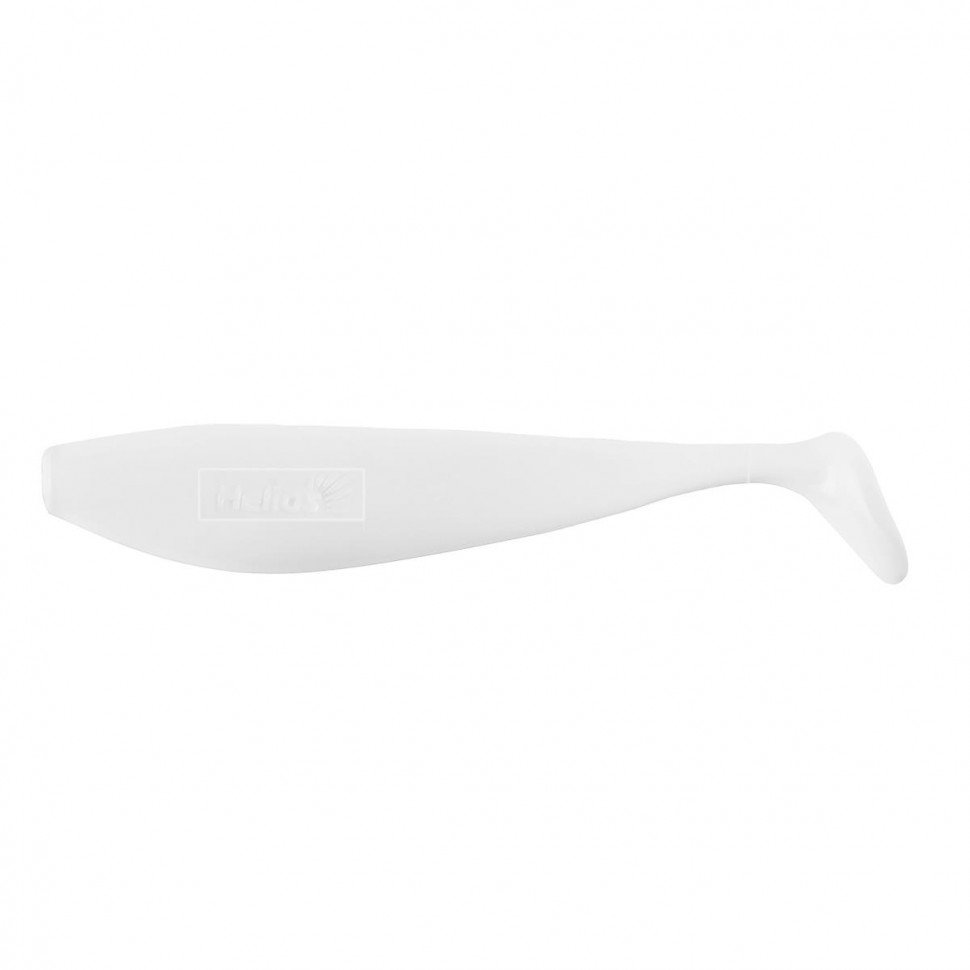 Виброхвост Helios Zander 4"/10,2см, цвет White 5 шт HS-36-001 , 